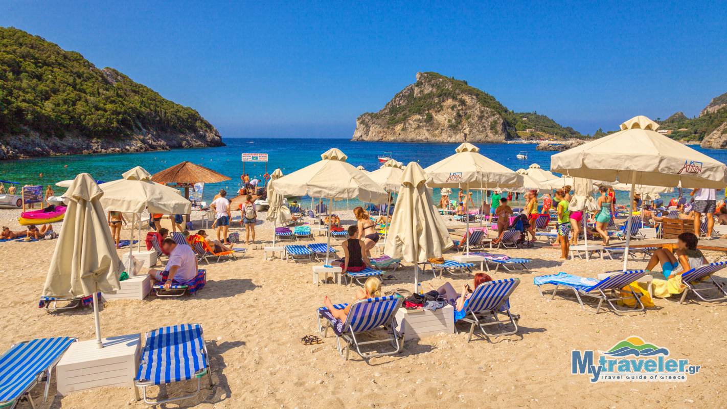 Agia Triada beach - Palaiokastritsa - Corfu island - MyTraveler.gr