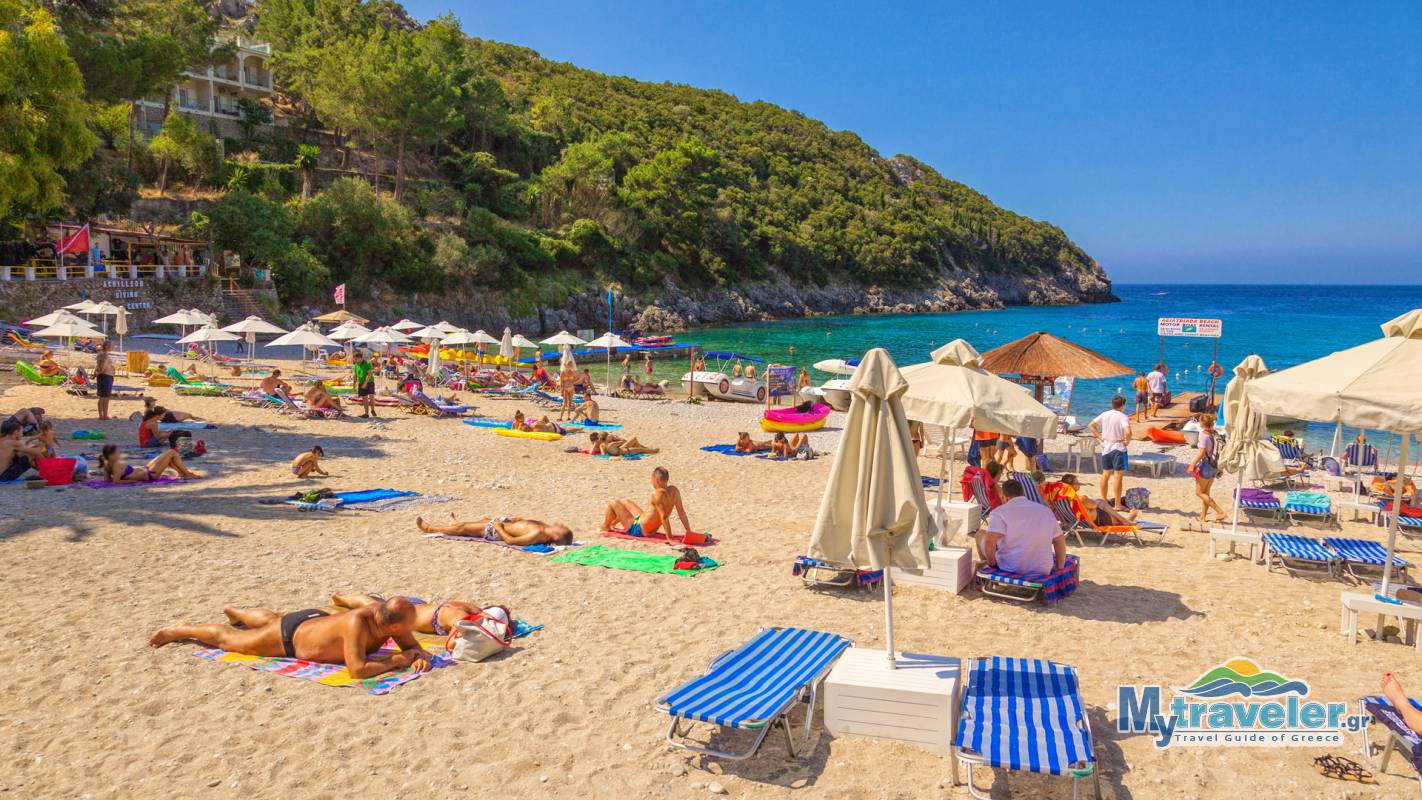 Agia Triada beach - Palaiokastritsa - Corfu island - MyTraveler.gr