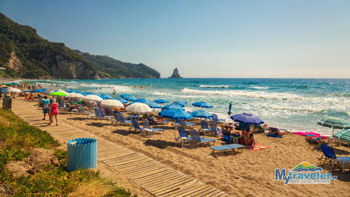 Agios Gordios beach - Corfu island - MyTraveler.gr