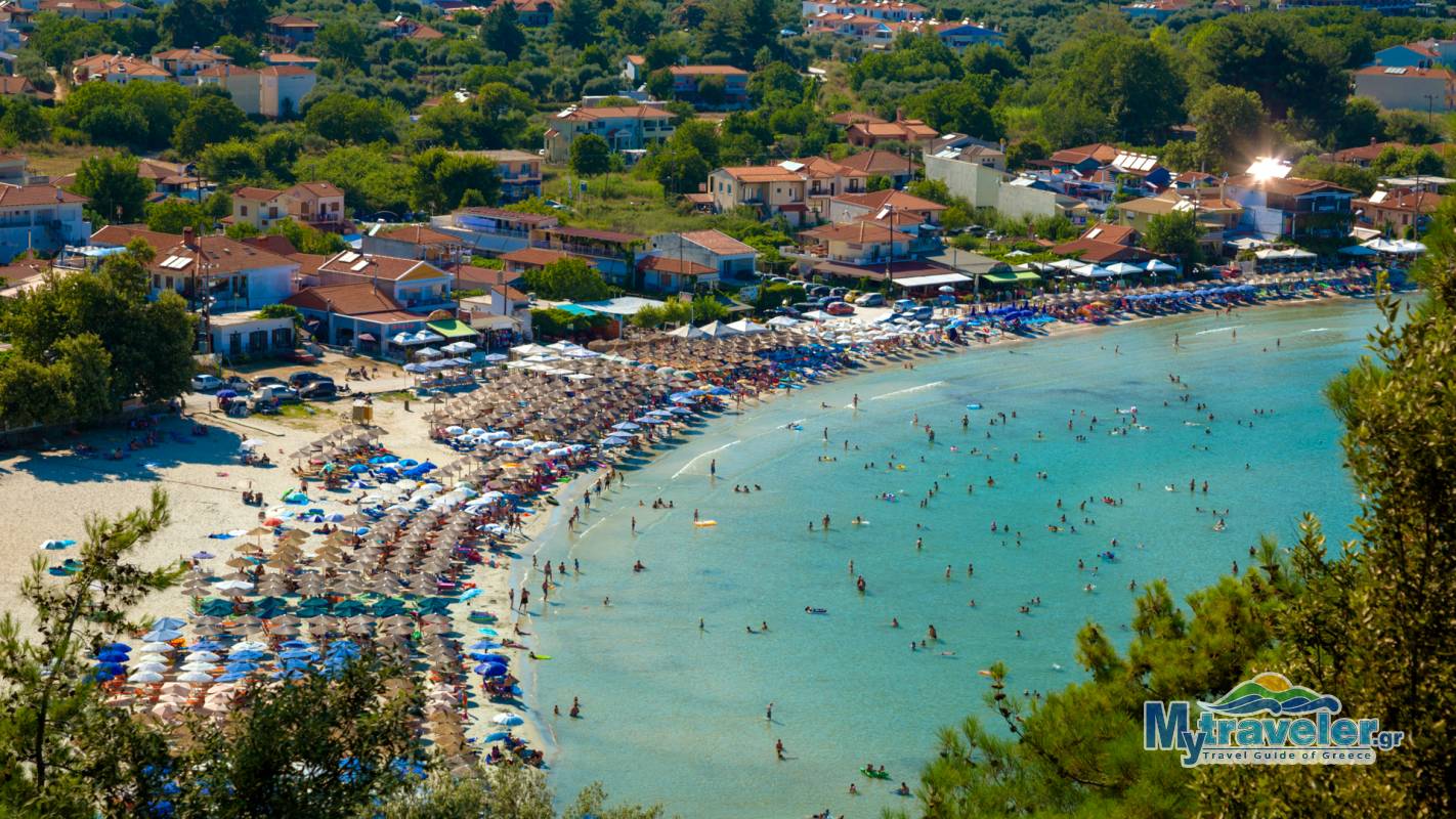 Golden Sand beach - Chrissi Ammoudia - Thassos island - MyTraveler.gr